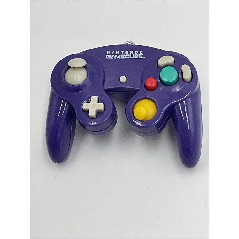 Purple GameCube Controller Keychain Paladone Nintendo Backpack Buddies Bag Clip